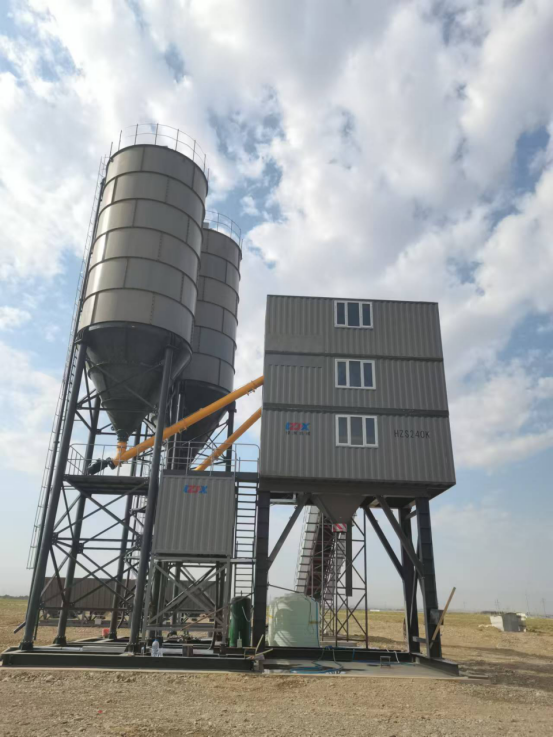 红林天地（出口）--HZS240混凝土搅拌站